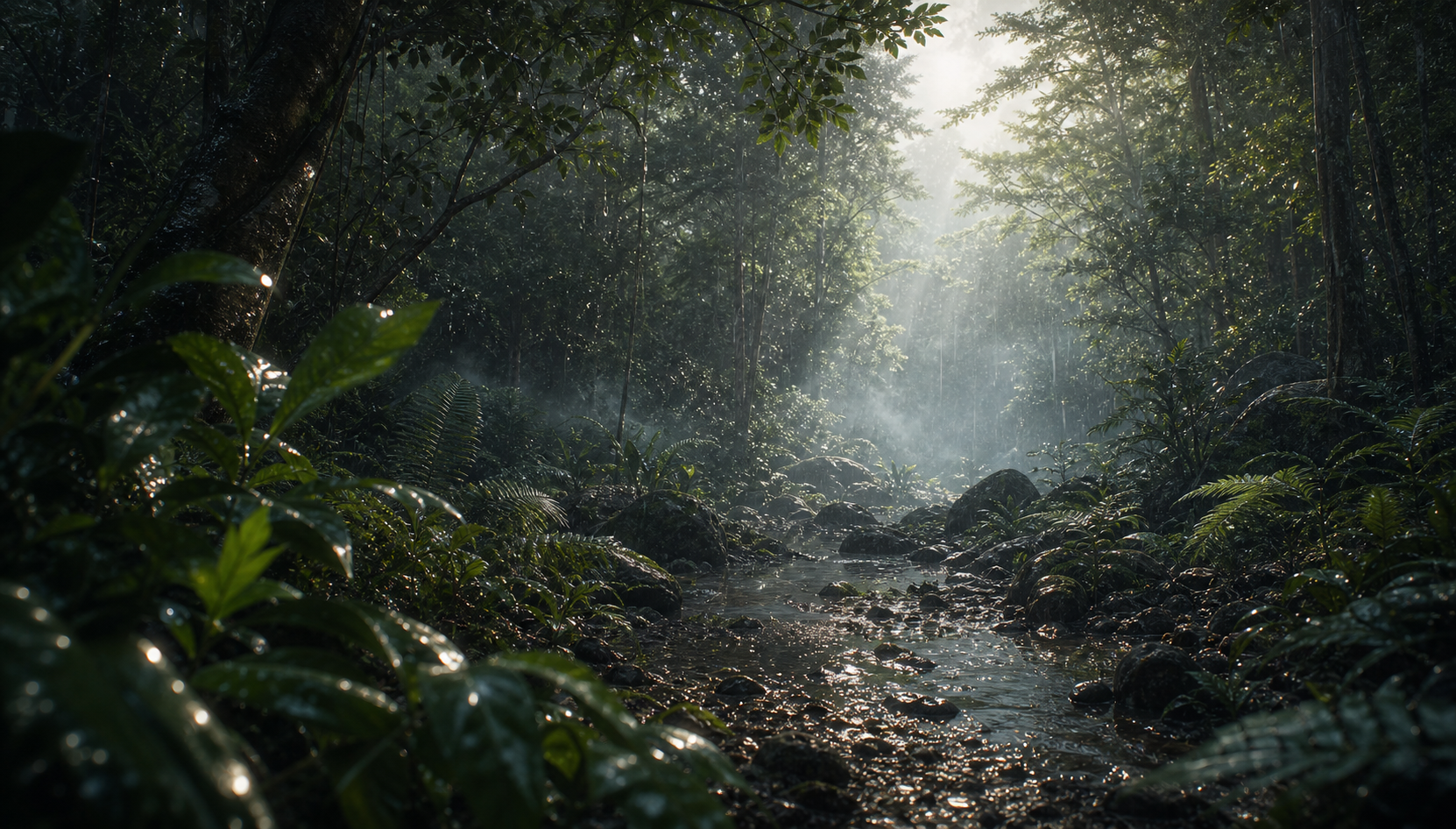 After the Rain Forest CG still